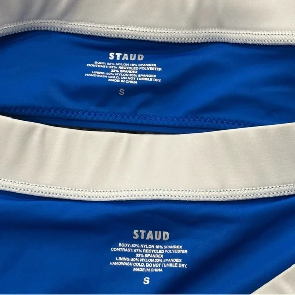 STAUD - Liv Bikini Top + Devon High Rise Bikini Bottoms - Picture 9 of 10